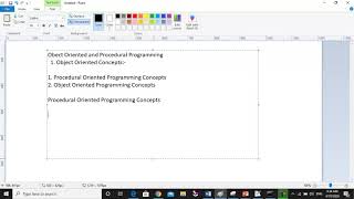 Object Oriented Concepts Part One 097