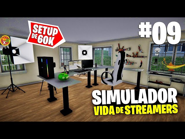 MONTEI UM SETUP GAMER de 60 MIL NA CASA NOVA! QUERO VER NÃO RODAR MEU  FRIFAS - Streamer Life #09 