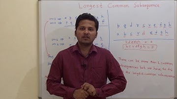 Longest Common Subsequence Dynamic Programming : Interview question