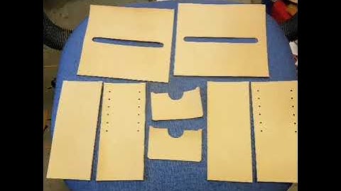 Making a biker wallet