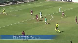 Avezzano - Fano 2-0