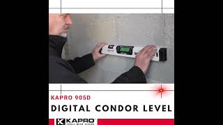 Kapro 905D digitális vízmérték LCD kijelzővel