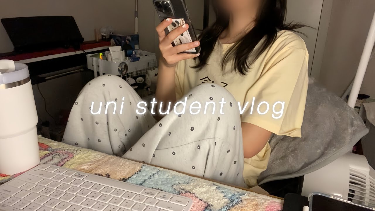 대학생 일상 브이로그 | 시험기간인 걸 자각하지 못함