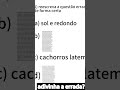 adivinha a errada