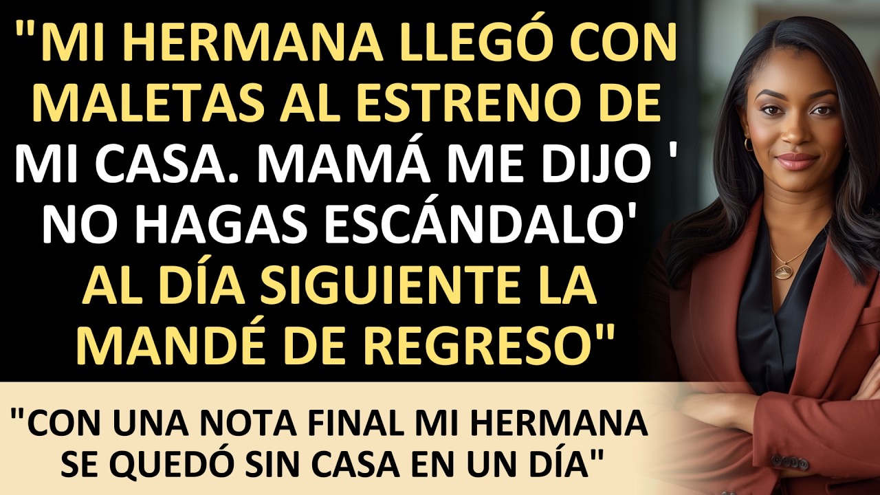 MI HERMANA LLEGÓ CON MALETAS: MAMÁ DIJO QUE AHORA VIVE CONMIGO YA MISMO