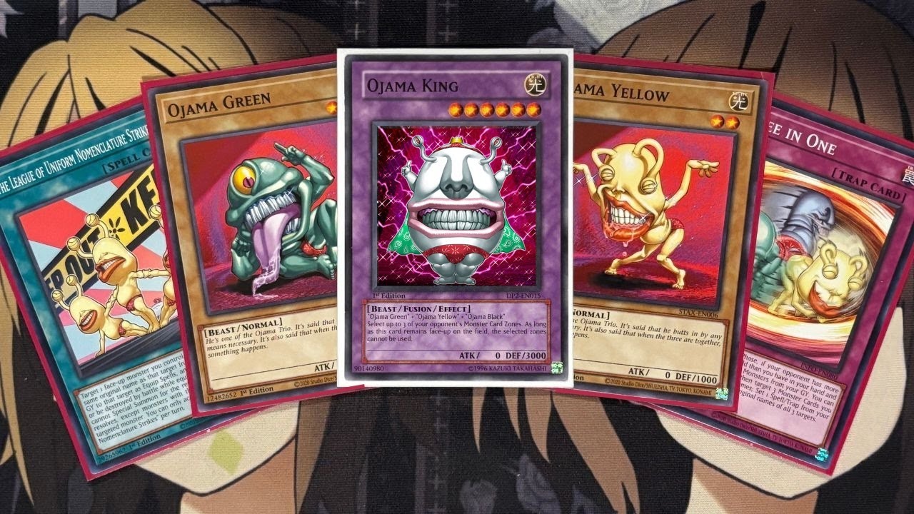 My Ojama Yugioh Deck Profile for January 2025