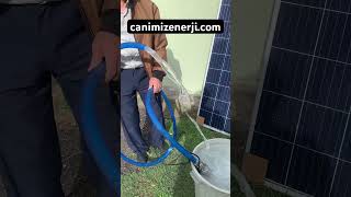 Güneş enerjisi ile sulama yapmak ister misiniz güneşenerjisi güneşpaneli solar