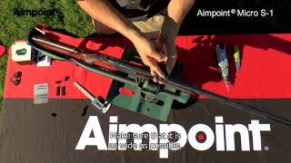 Mounting Aimpoint Micro S-1 EN