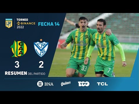 #TorneoBinance | Fecha 14 | resumen de Aldosivi - Vélez