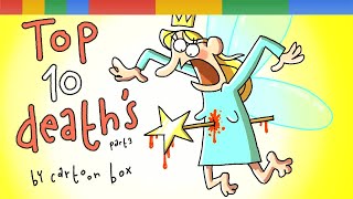 Top 10 DEATHS part 3 | The BEST of Episode | by FRAME ORDER | Funny Dark Cartoon Compilation