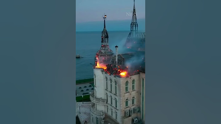 Russian attack on Ukraine left landmark  “Harry Potter Castle” damaged