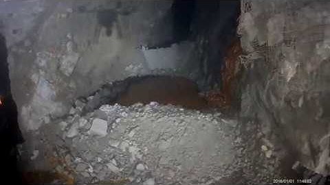 FPV inside a Narrow Stope underground UAS Inc.