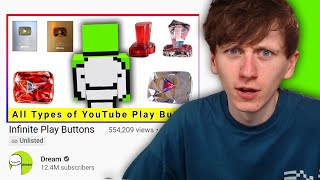 Reacting to Dream&#39;s DELETED &quot;Infinite Youtube Play Buttons&quot; video