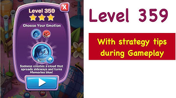 Inside Out Thought Bubbles Level 359 Tips and Strategy Gameplay Walkthrough