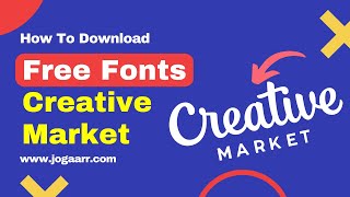 Creative market font free download - Step by Step Guide