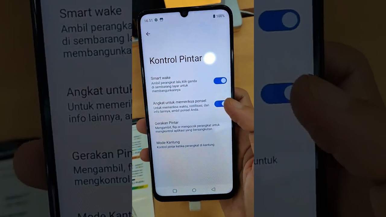 cara aktifkan mode smart wake direalme c53 