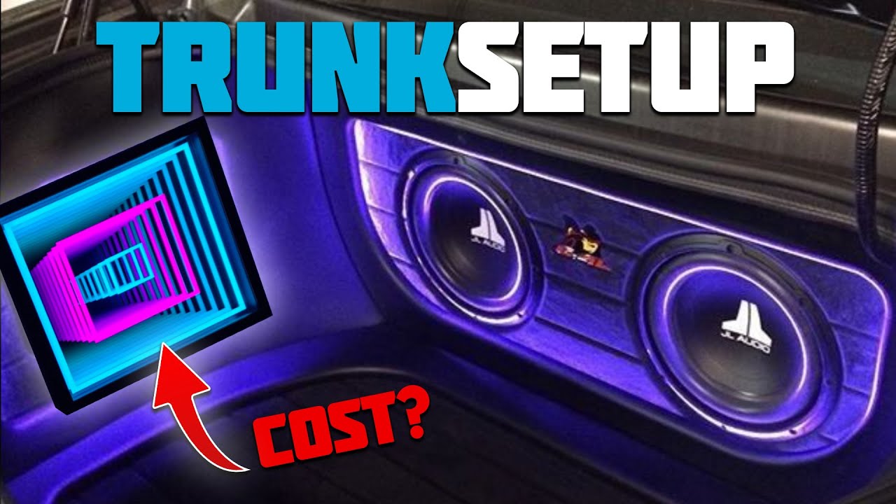 TRUNK SETUP WITH INFINITY MIRRORS - ESTIMATED COST & TIME! - YouTube