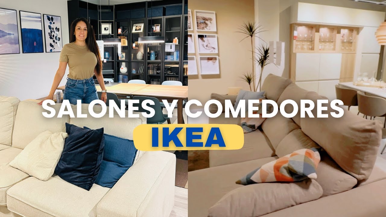 Inspiración Salones y comedores IKEA 2025🏠 | Decoración fácil para tu hogar.