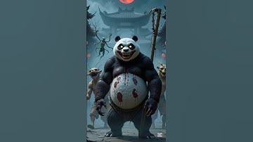 Horror Version of Kung Fu Panda Characters #creepy #scary #fakesituation
