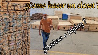 ¿Como se hace un closet? ¡yo te enseño! Hoy materiales, madera y triplay ✌️ by Carpinteando con Roger 6,673 views 2 weeks ago 6 minutes, 16 seconds