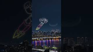 진짜 드론쇼인 줄 알았지? #3d영상 #영상제작