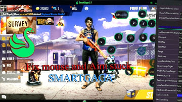 Fix Mouse and Aim Stuck Smartgagag || Fix Auto Movement || ⚙️ Best Keymapping Smartgaga