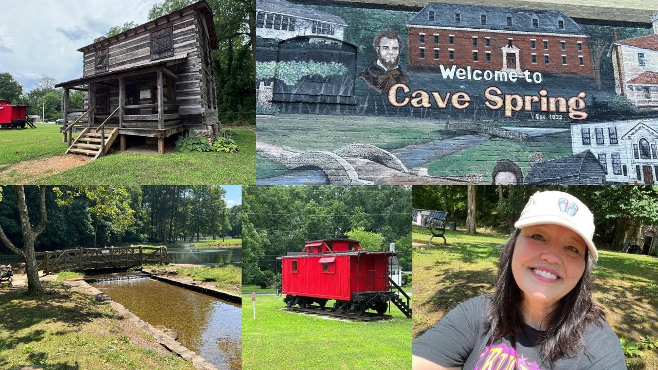 Cave Spring GA Visiting The Cave Tasting the Natural Spring Water
