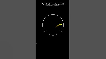 Ball bouncing simulation #adhd #music #code #space #python #physics #simulations #memes #science