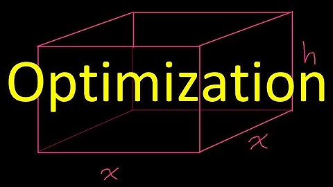 4.5B  Optimization (Maximize the Volume of an Open Box)