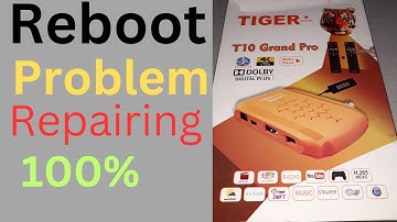 Tiger T10 dish reciever boot problem repairing