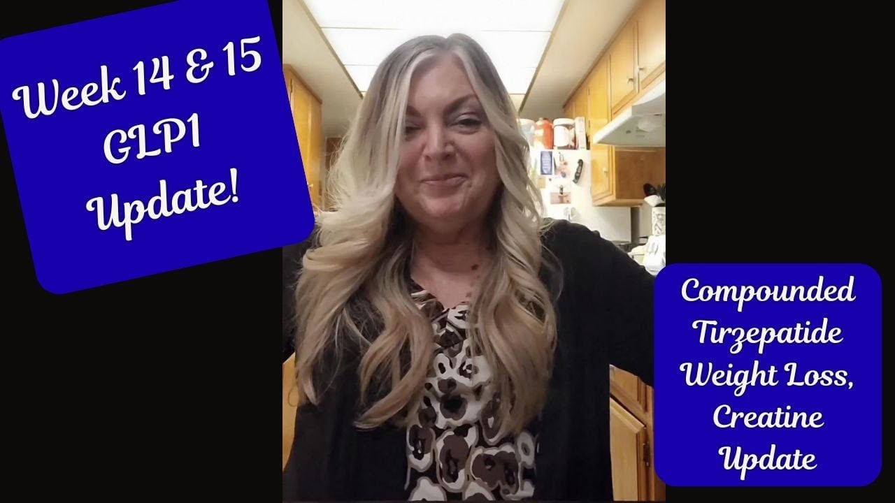 Week 14 and 15 GLP1 update! Weight loss and Creatine decision! - YouTube