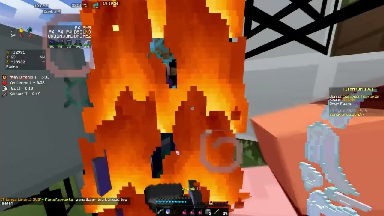 3X KAN BUZ 30X GÖK KESME - sonoyuncu titanyum #sonoyuncu  #titanyumpvp