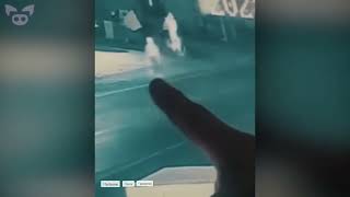 Strange Figure Caught on Security Camera. 📹