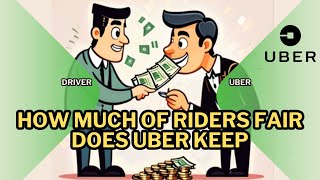 How Much Does Uber Take From Drivers #uber #uberdriver