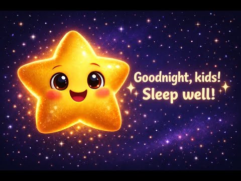 Shiny Shiny Sky Star ⭐ | Original Bedtime Rhyme for Kids| 2 Minute Lullaby by RisingKids TV