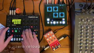 Elektron Digitone sequencing OTO BAM via MIDI | Live (soft) Techno Jam | these pretzels... screenshot 5