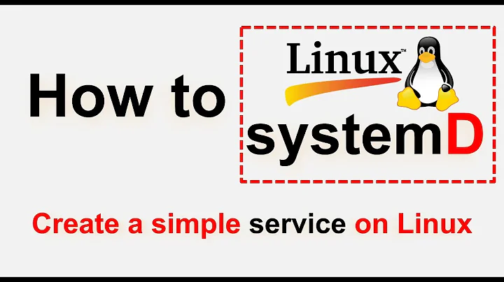 Systemd: setup a simple systemd service on Linux