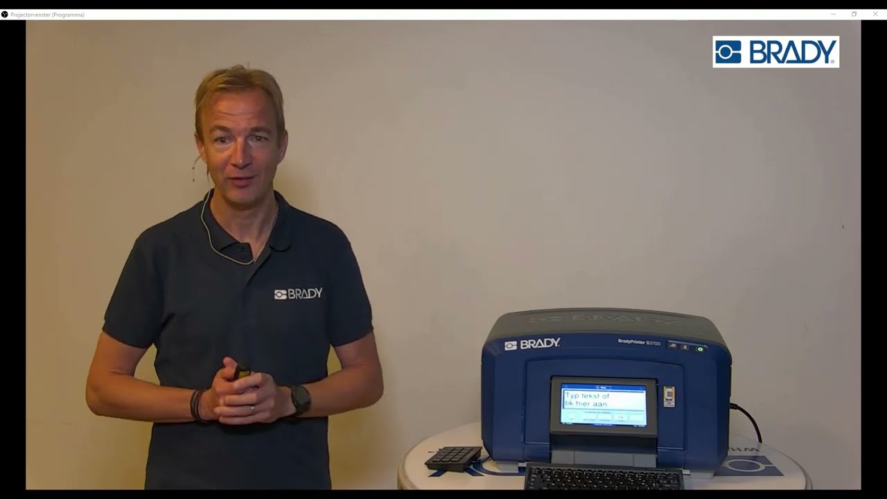 S3700 Webinar von einem Brady Experte