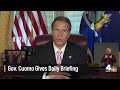 Cuomo Delivers Final Daily Briefing on Coronavirus Pandemic