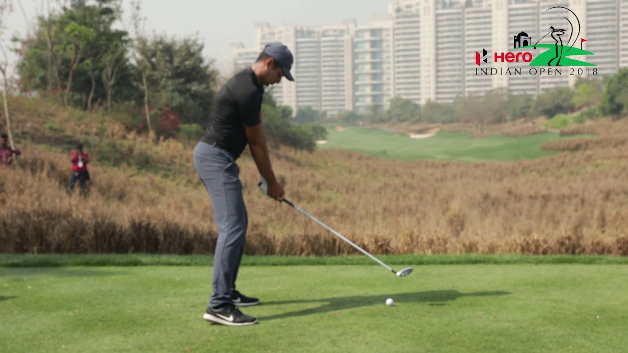 Julian Suri in action on Day 1 of 