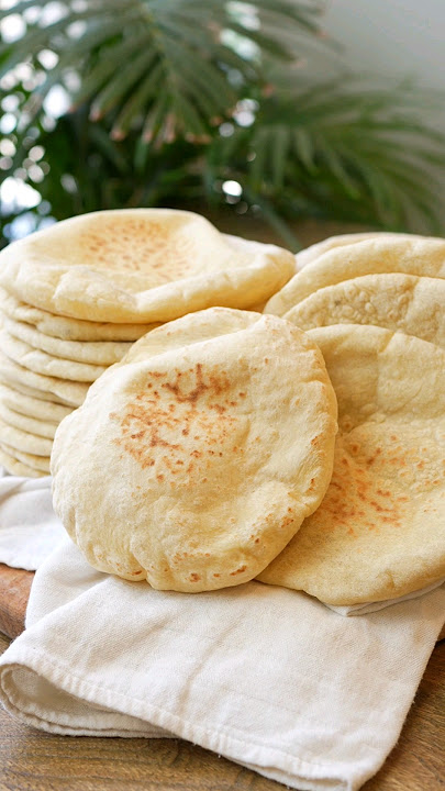 How To Make The Perfect Pita Bread #Shorts