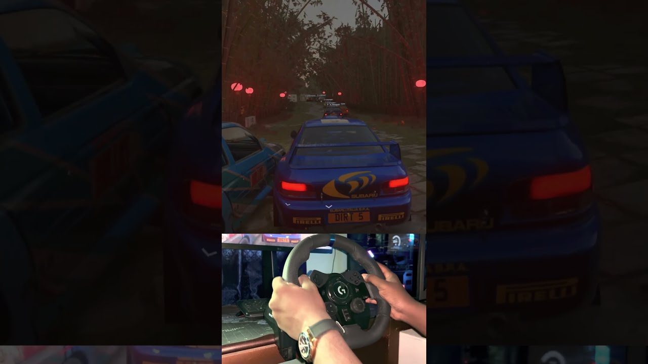 Dirt 5 better than Horizon 5? Logitech g923 wheel gameplay 