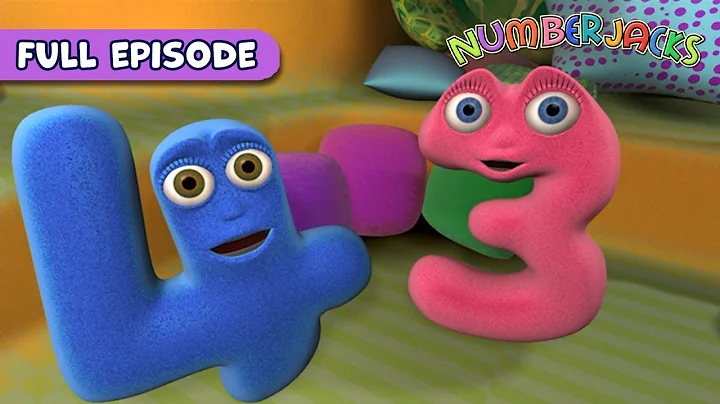 Sphere Today, Gone Tomorrow - In, Out, Shake It All About | Numberjacks DOUBLE Full Episodes