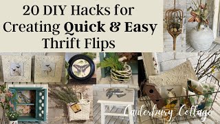 20 DIY Hacks for Creating Quick and Easy Thrift Flips/Thrift Flip for ReSale