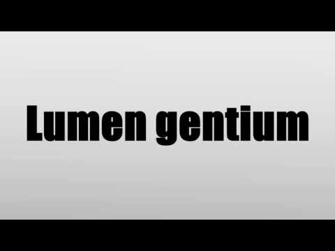 Video: Warum haben die Kirchenführer Lumen Gentium geschrieben?