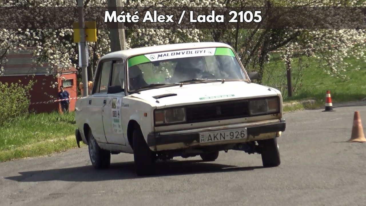 Máté Alex / Lada 2105 / Orfű Szlalom 2025. - TheLepoldMedia - YouTube