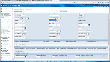 OTM Tutorial 04 | How to Create Equipment Group in Oracle Transportation Management