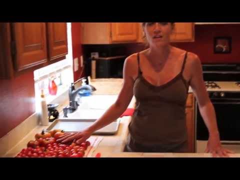 Preserving Your Harvest- Easiest way to Freeze Tomatoes and The Straw Trick