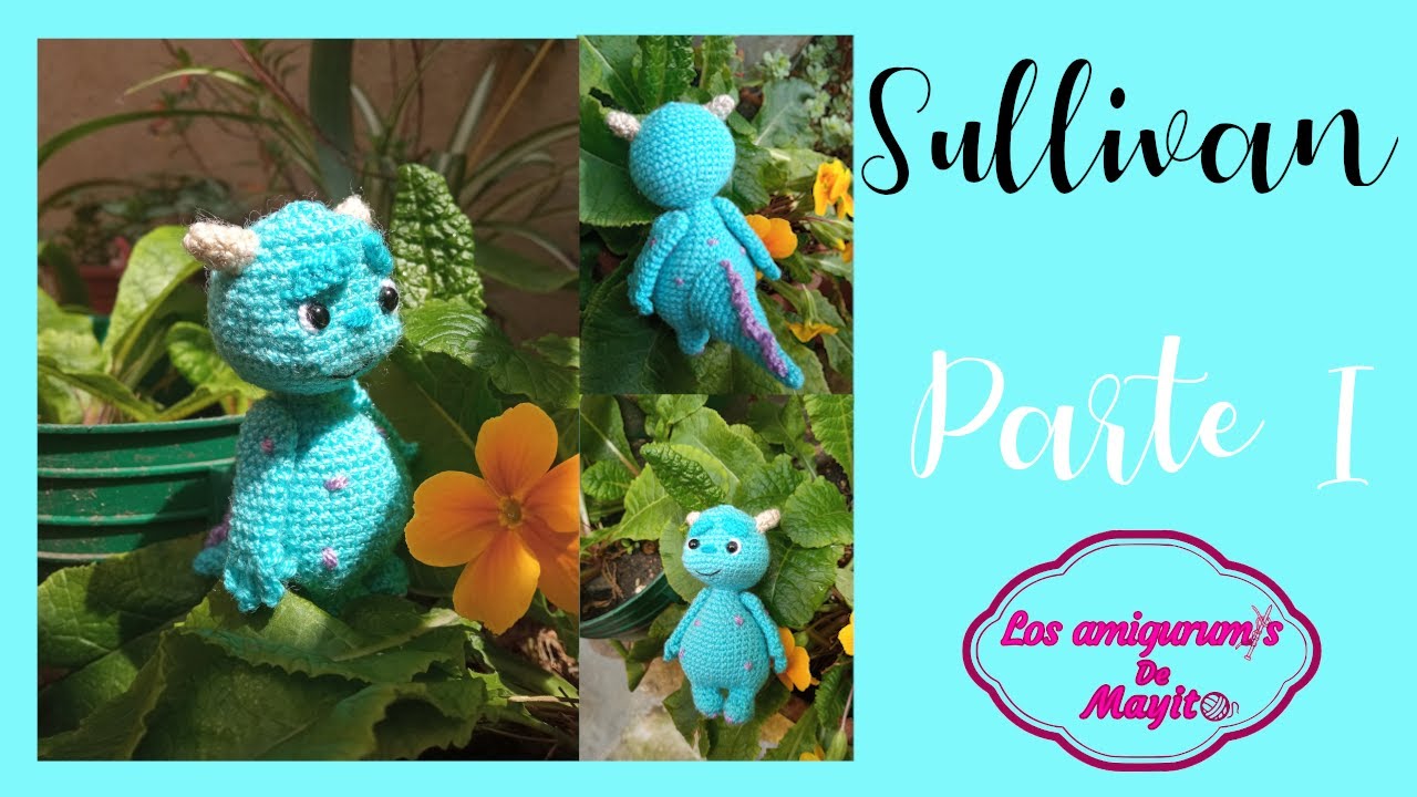Amigurumi Sullivan a crochet | Parte 1 |  MichiNita Crochet