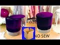 ✅DIY Luxury Storage OTTOMAN HOME DECOR USING CARDBOARD.